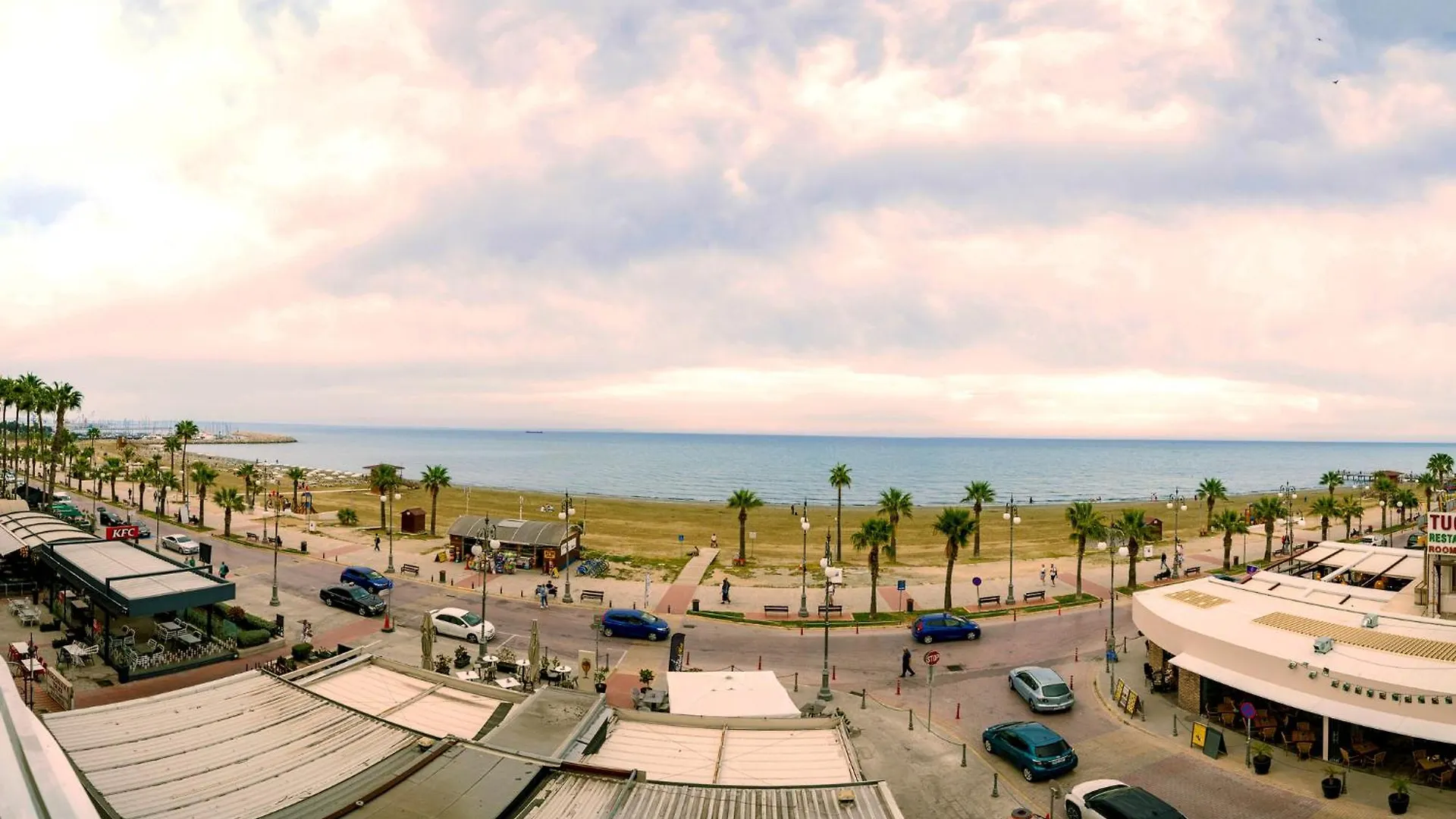 Lazuli Sea View Beachfront Ap 21 Larnaca Apartament
